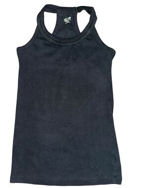 Champion Racerback Tank Top Women’s XS Built In Bra Athletic Workout Black